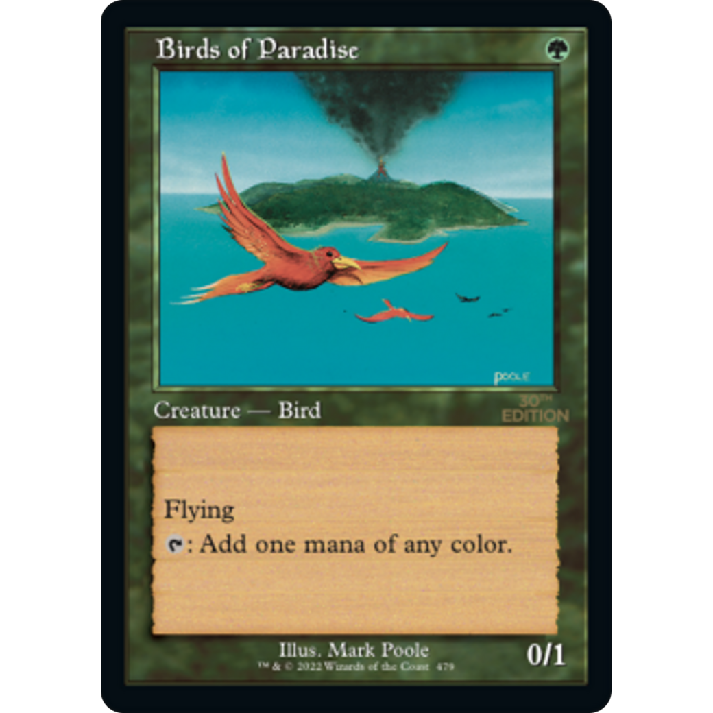 Birds of Paradise (Retro Frame) (30A-479) - 30th Anniversary Edition