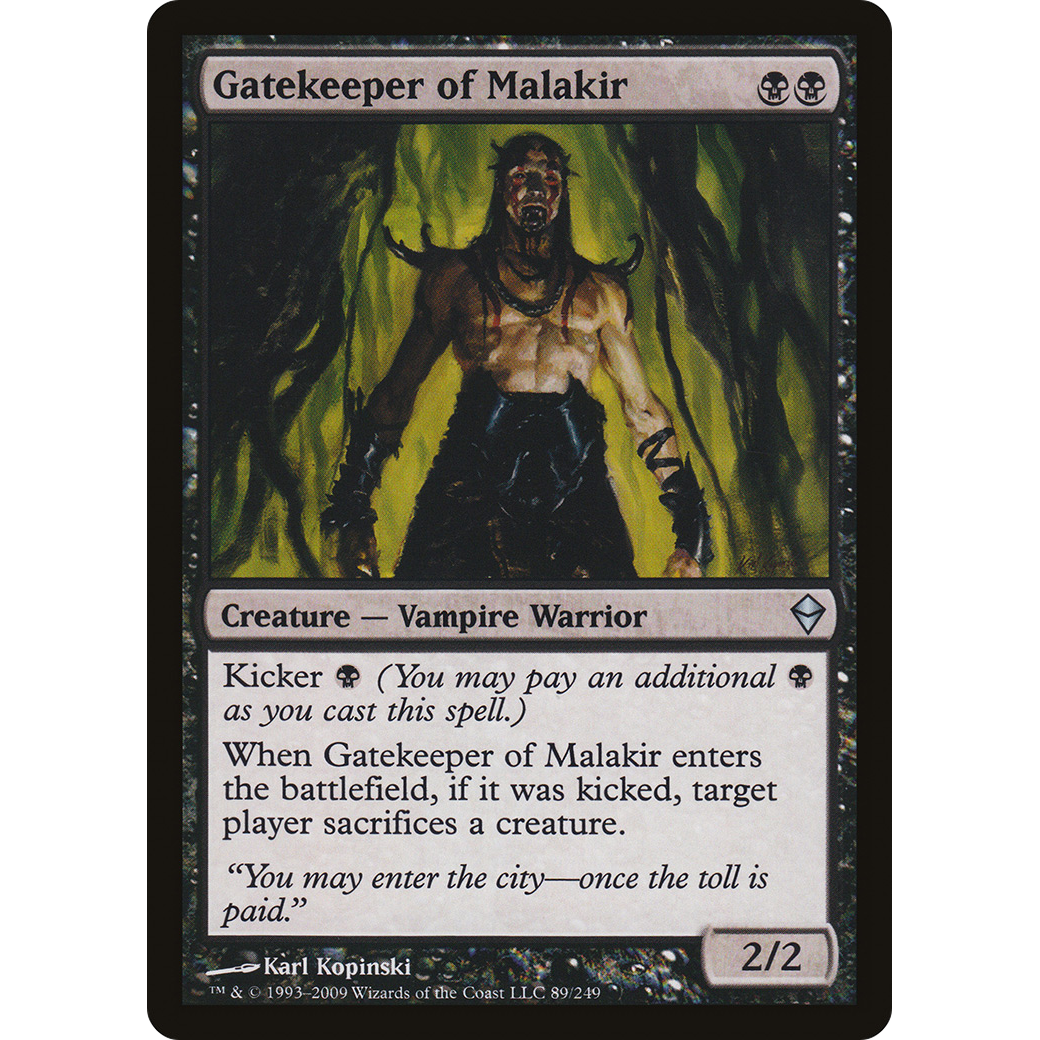 Gatekeeper of Malakir (ZEN-089) - Zendikar Foil