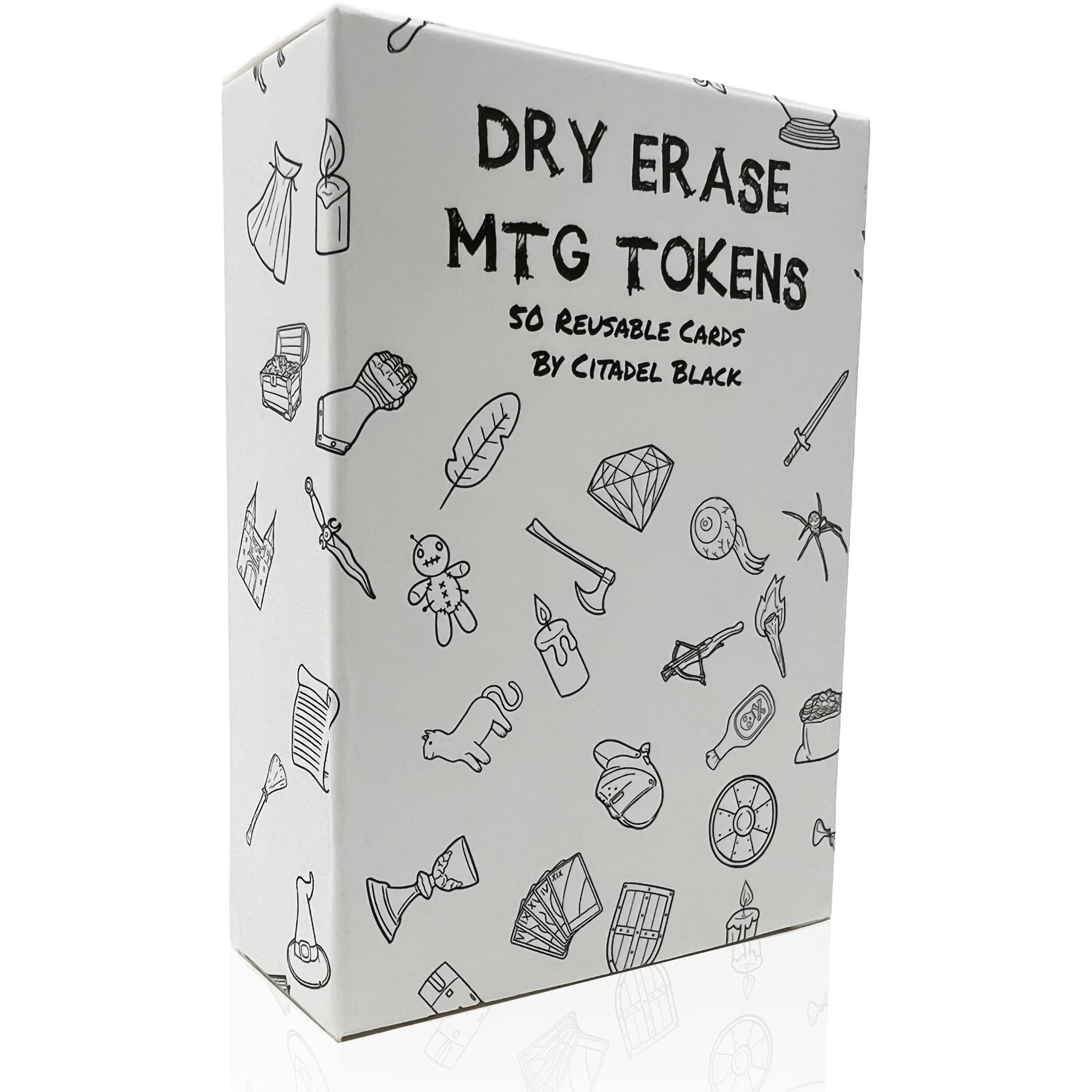 Dry Erase MTG Tokens (50 Cards) Dry Erase MTG Tokens (50 Cards)