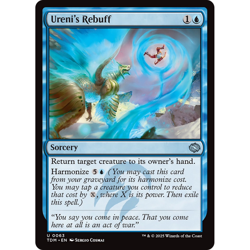 Ureni's Rebuff (TDM-063) - Tarkir: Dragonstorm