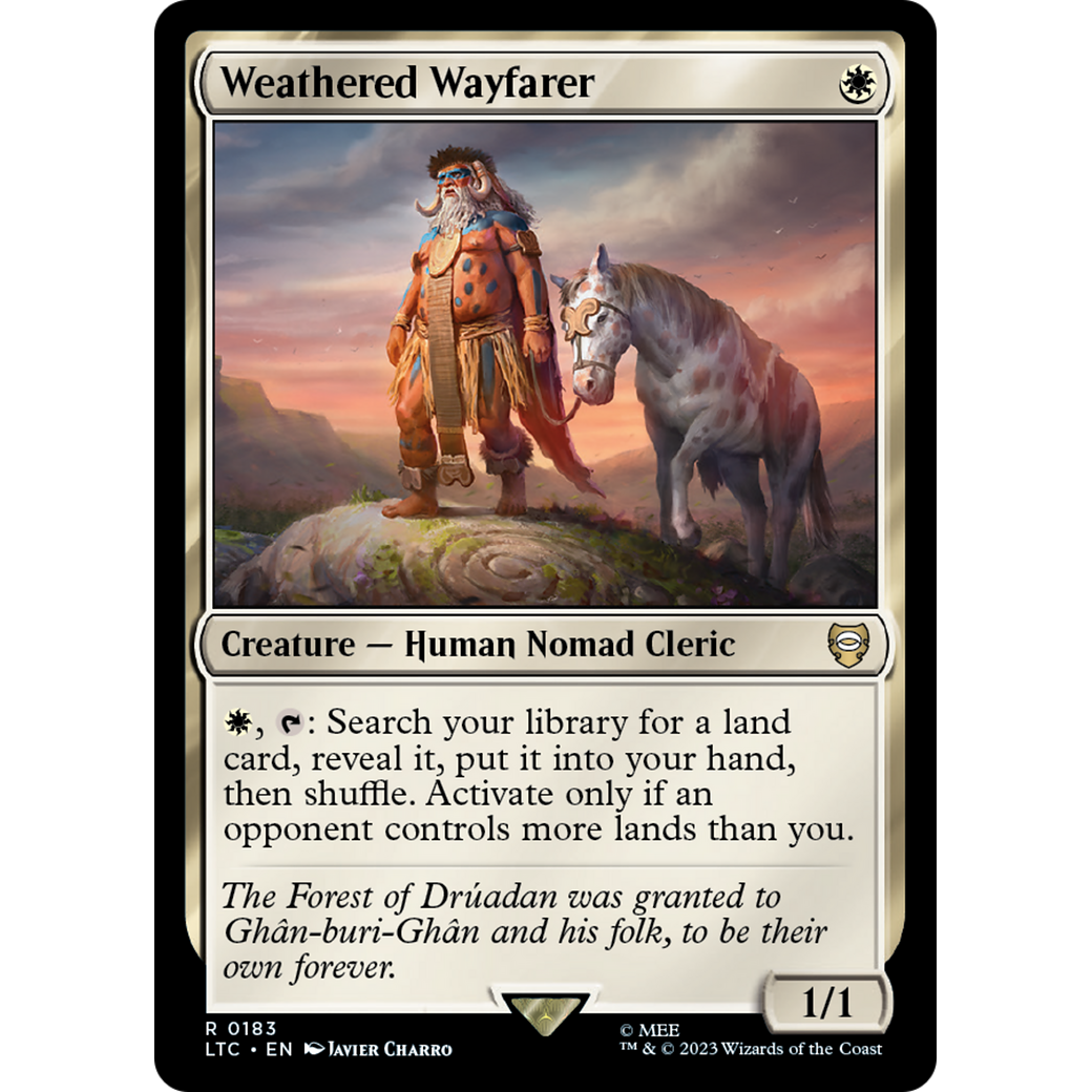 Weathered Wayfarer (LTC-183) - Tales of Middle-earth Commander