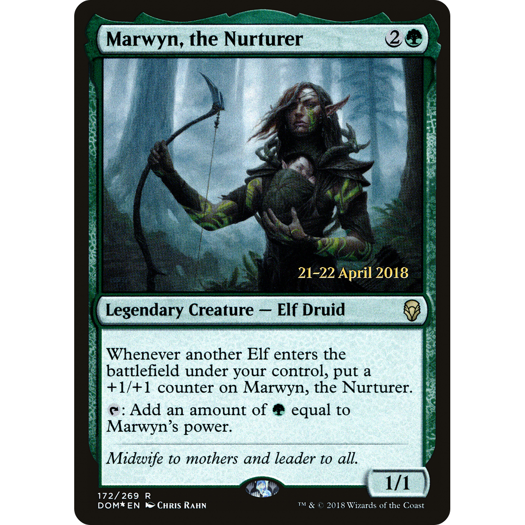 Marwyn, the Nurturer (PRE-172) - Dominaria Promos Foil