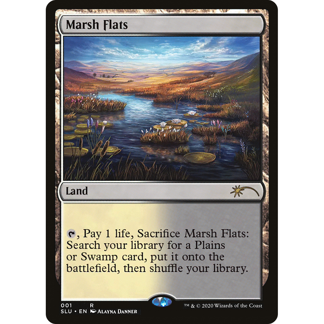 Marsh Flats (SLU-001) - Secret Lair: Ultimate Edition