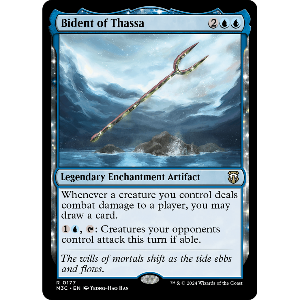 Bident of Thassa (M3C-177) - Modern Horizons 3 Commander Foil