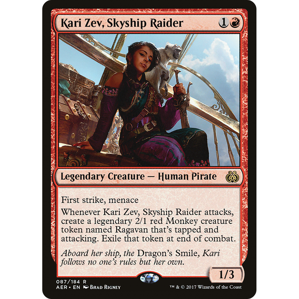 Kari Zev, Skyship Raider (AER-087) - Aether Revolt