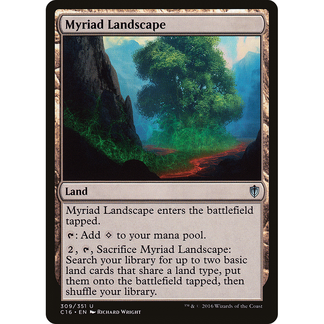 Myriad Landscape (C16-309) - Commander 2016