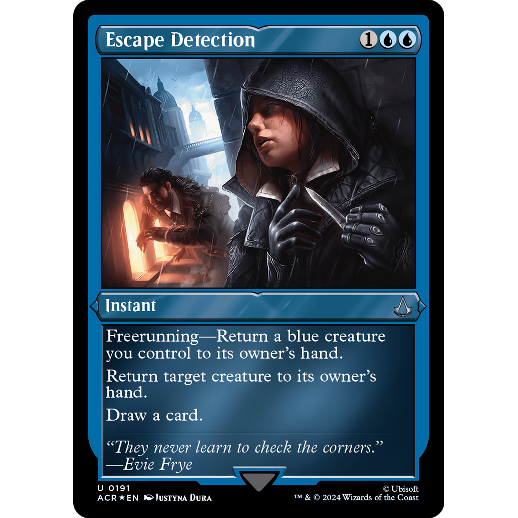 Escape Detection (ACR-191) - Assassin's Creed Etched Foil