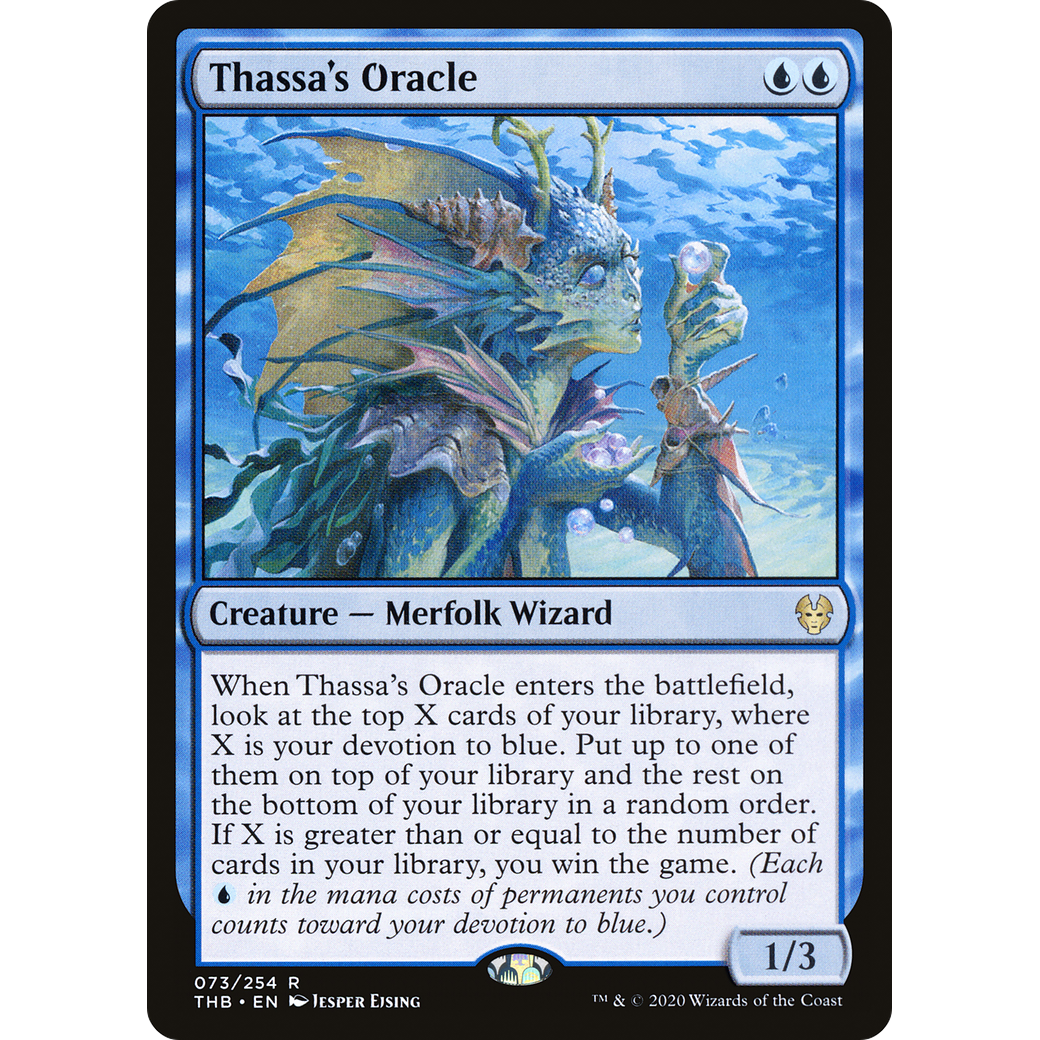Thassa's Oracle (THB-073) - Theros Beyond Death Foil