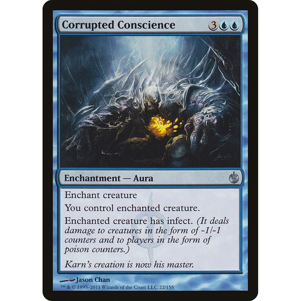 Corrupted Conscience (MBS-022) - Mirrodin Besieged
