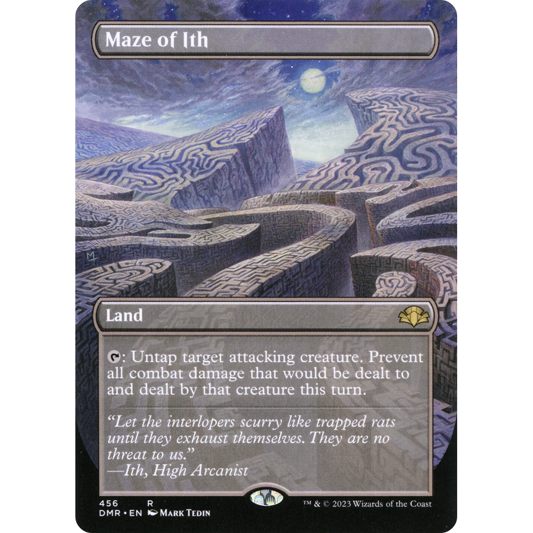 Maze of Ith (Borderless) (DMR-456) - Dominaria Remastered (Borderless)