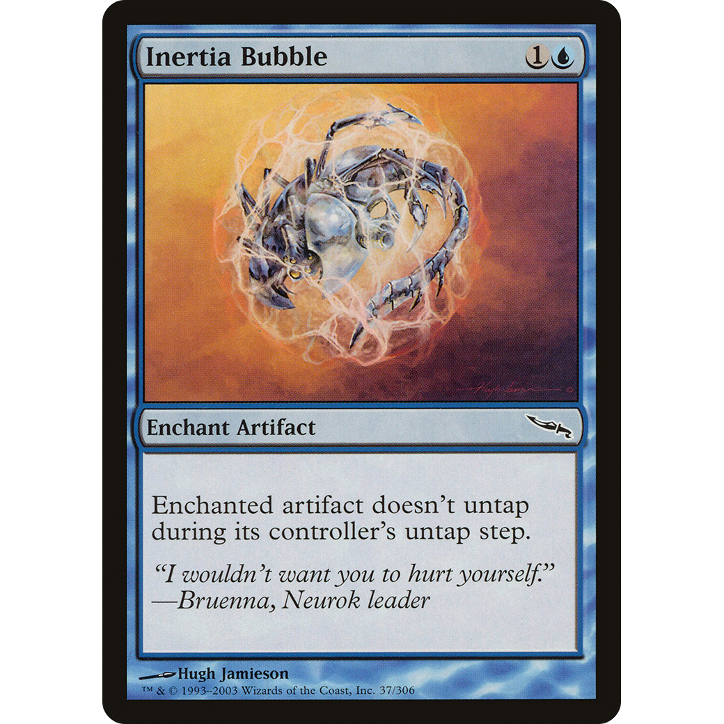 Inertia Bubble (MRD-037) - Mirrodin Foil