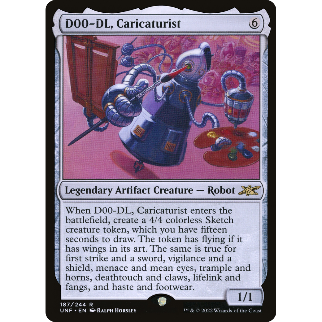 D00-DL, Caricaturist (UNF-187) - Unfinity
