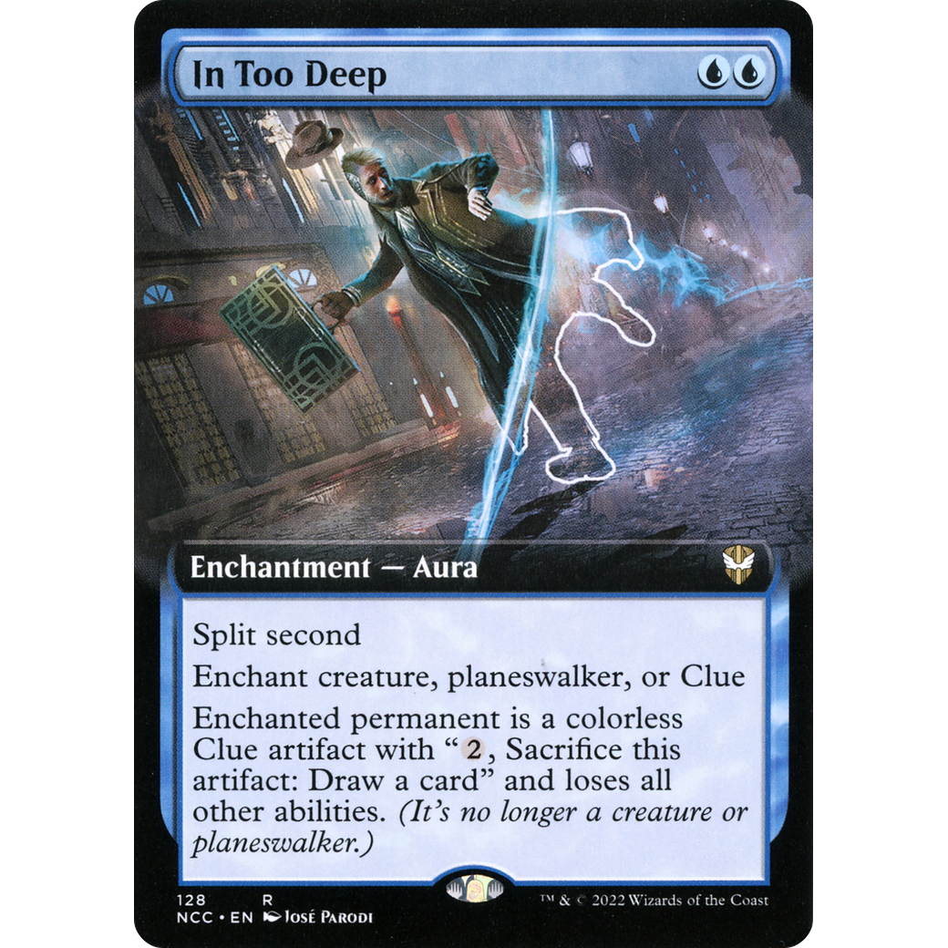 In Too Deep (Extended Art) (NCC-128) - New Capenna Commander: (Extended Art)