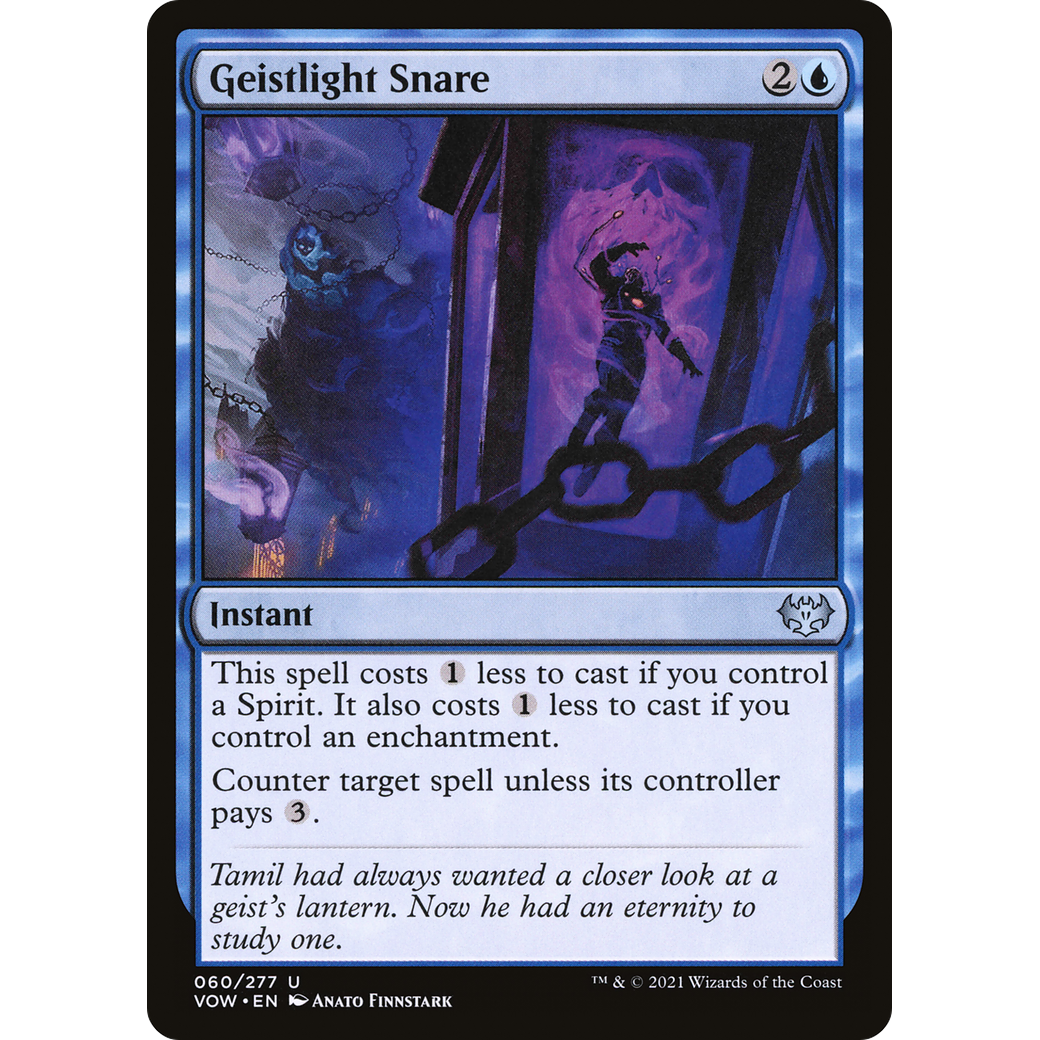 Geistlight Snare (VOW-060) - Innistrad: Crimson Vow Foil