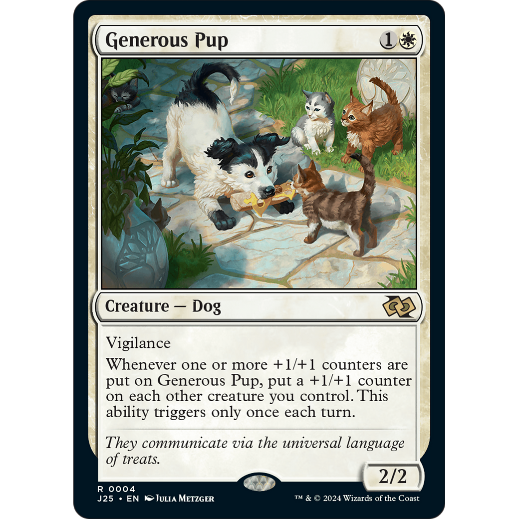 Generous Pup (J25-004) - Foundations Jumpstart