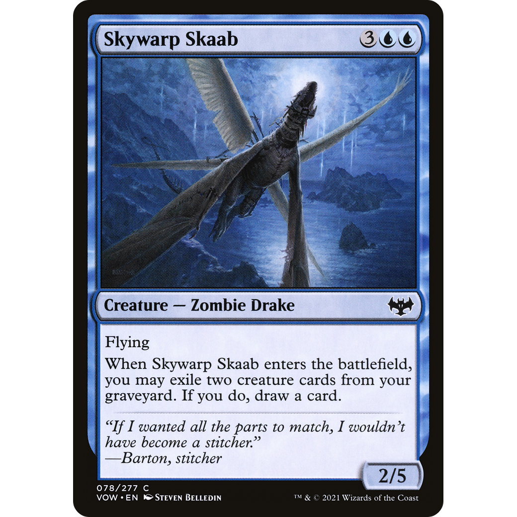 Skywarp Skaab (VOW-078) - Innistrad: Crimson Vow Foil