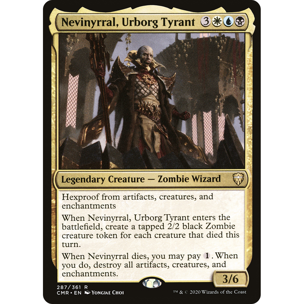 Nevinyrral, Urborg Tyrant (CMR-287) - Commander Legends