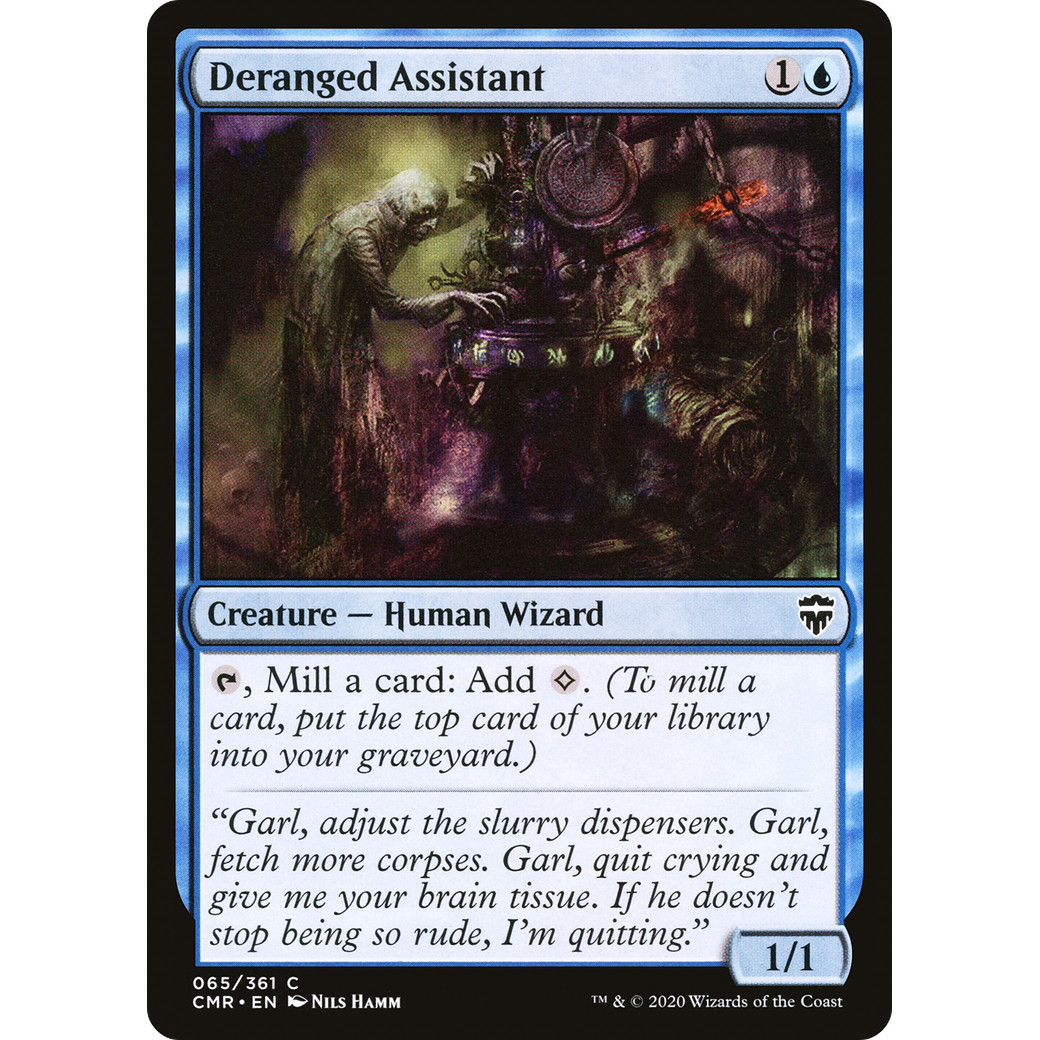 Deranged Assistant (CMR-065) - Commander Legends