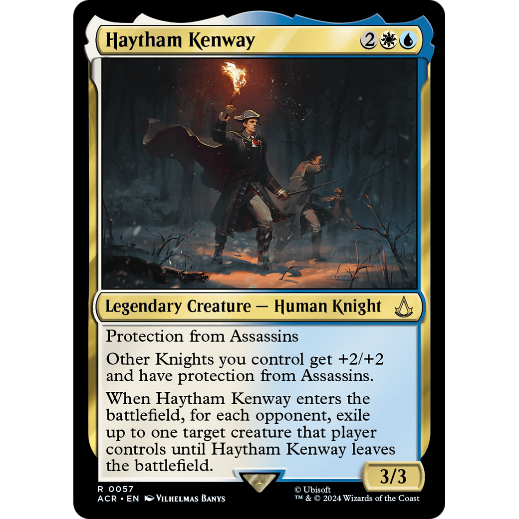 Haytham Kenway (ACR-057) - Assassin's Creed Foil