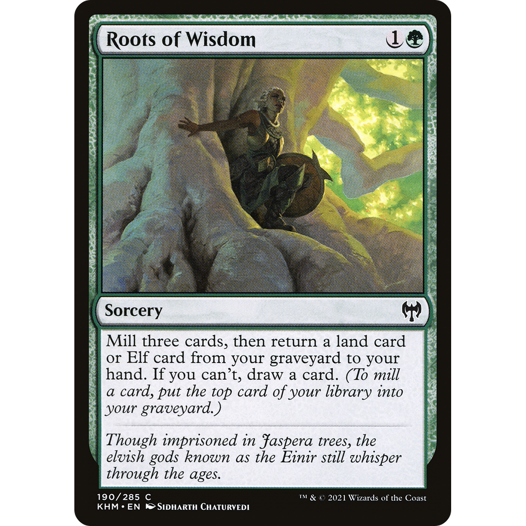 Roots of Wisdom (KHM-190) - Kaldheim