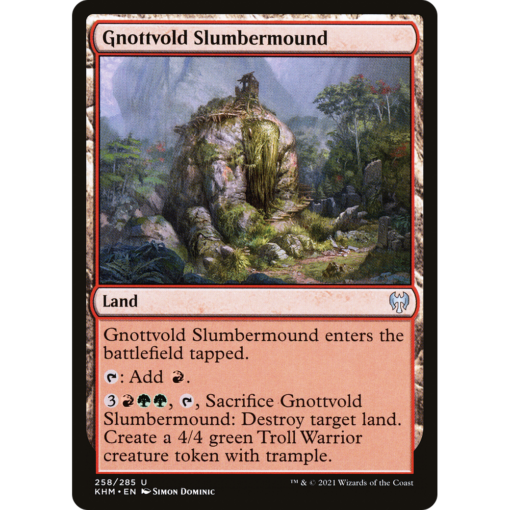 Gnottvold Slumbermound (KHM-258) - Kaldheim