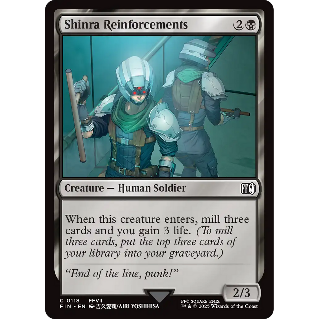 Shinra Reinforcements (FIN-118) - FINAL FANTASY