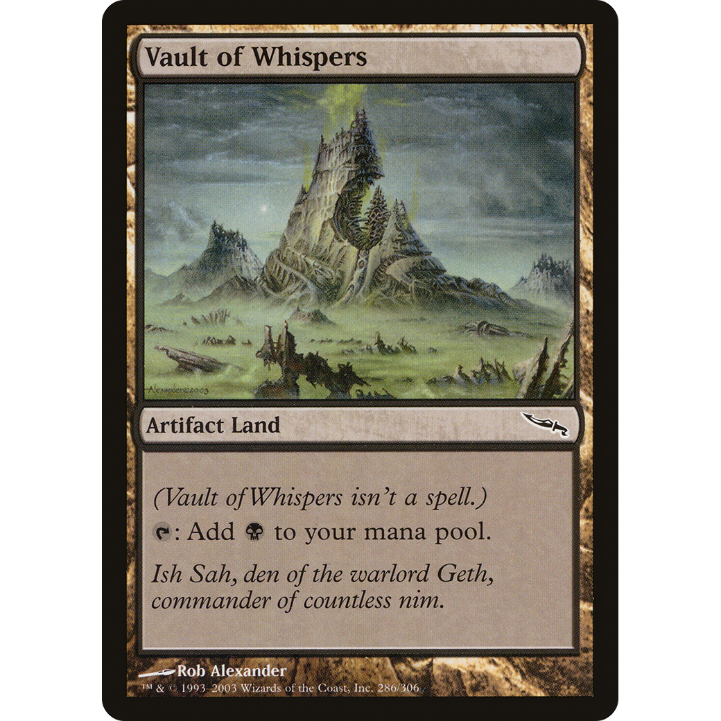 Vault of Whispers (MRD-286) - Mirrodin Foil