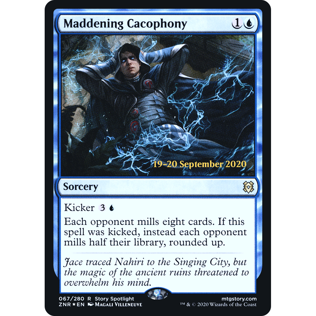Maddening Cacophony (PRE-067) - Zendikar Rising Promos Foil