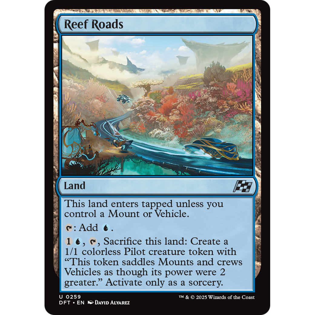 Reef Roads (DFT-259) - Aetherdrift Foil