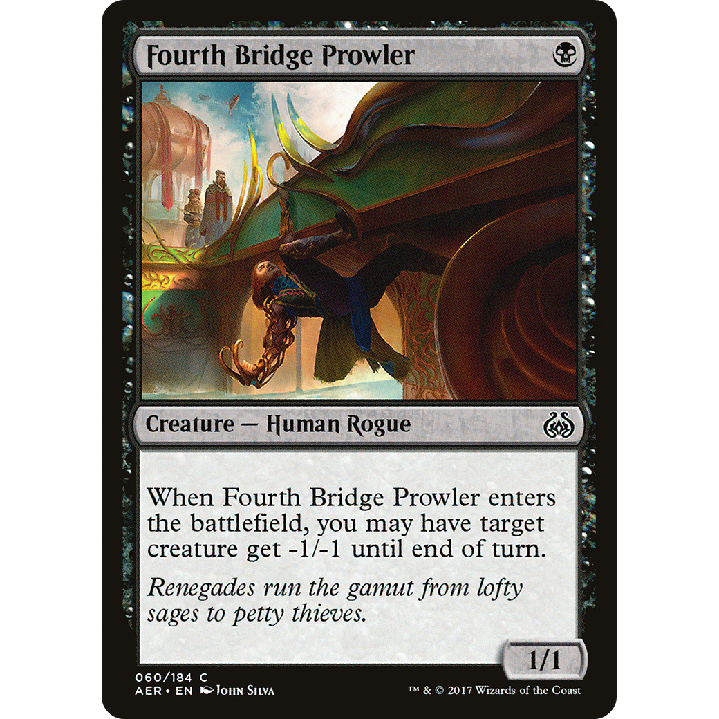 Fourth Bridge Prowler (AER-060) - Aether Revolt Foil