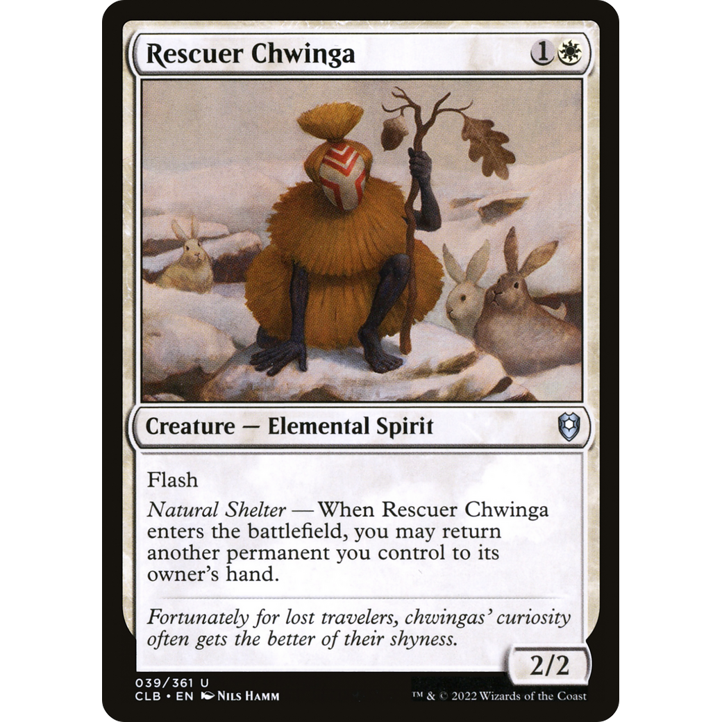Rescuer Chwinga (CLB-039) - Commander Legends: Battle for Baldur's Gate
