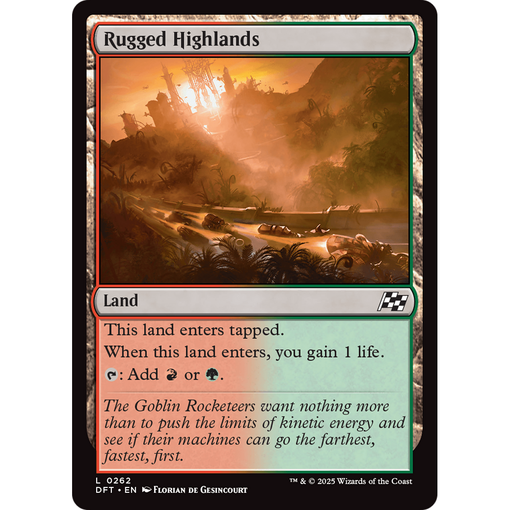 Rugged Highlands (DFT-262) - Aetherdrift Foil
