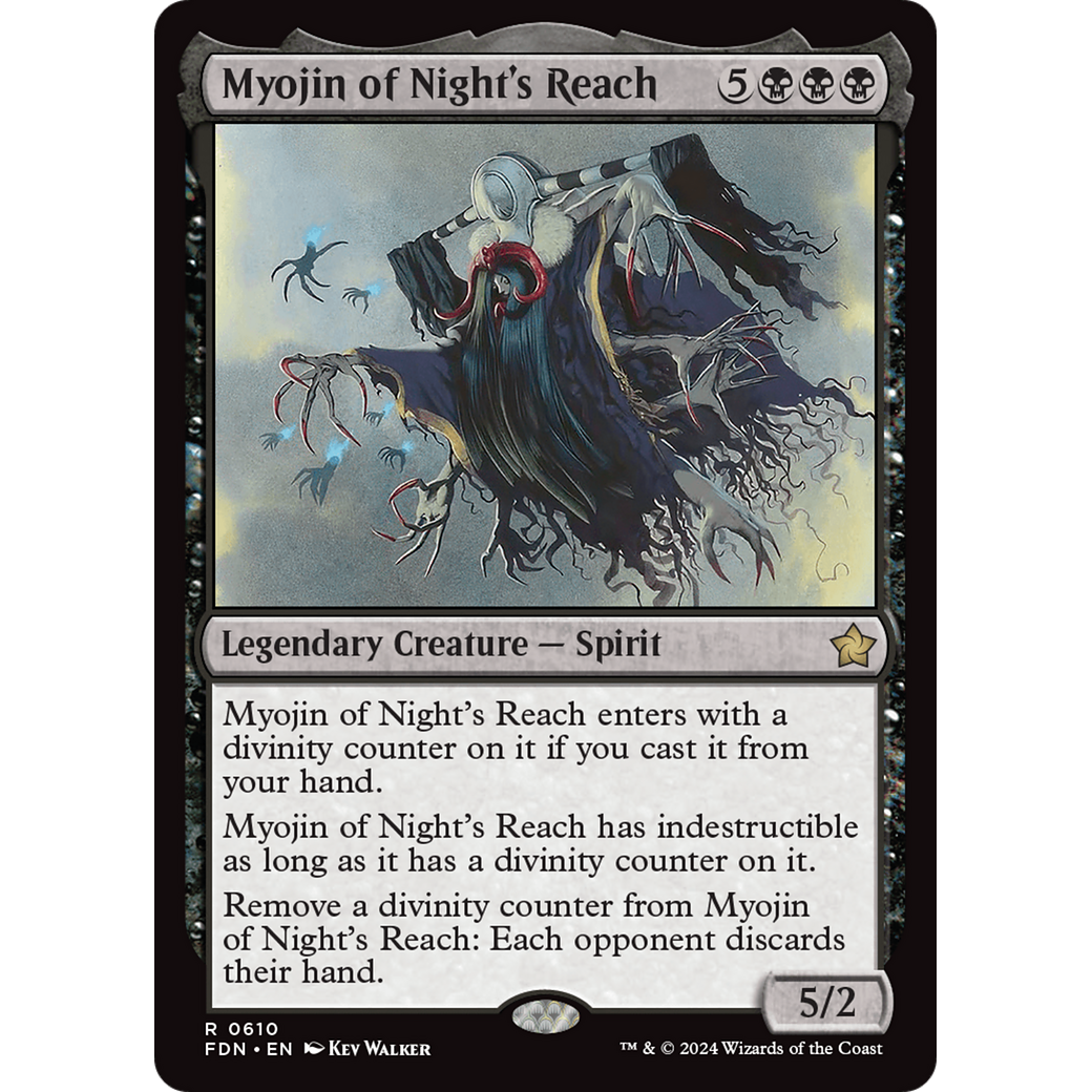 Myojin of Night's Reach (FDN-610) - Foundations