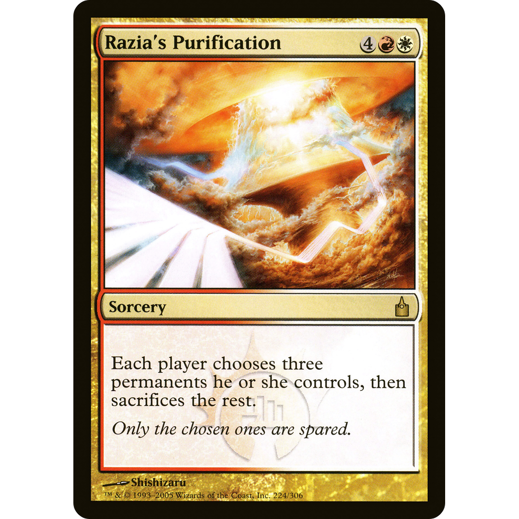 Razia's Purification (RAV-224) - Ravnica: City of Guilds