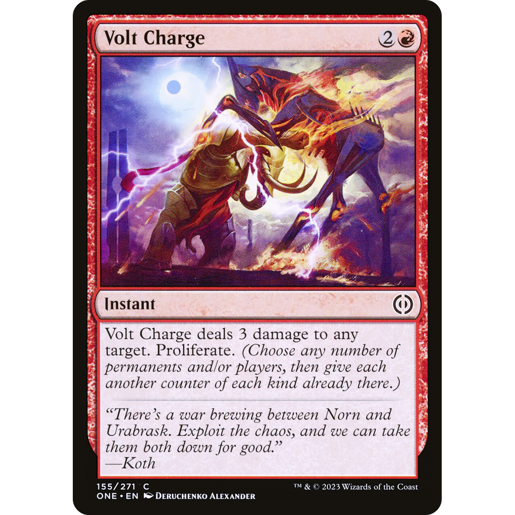 Volt Charge (ONE-155) - Phyrexia: All Will Be One