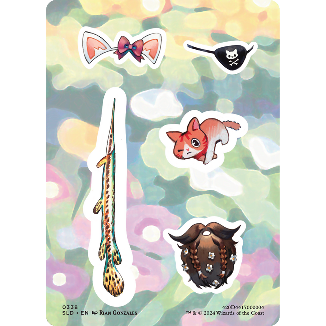 Sticker Sheet (0338) (SLD-338) - Secret Lair Drop