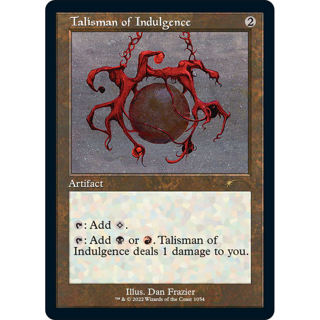 Talisman of Indulgence (Retro Frame) (SLD-1054) - Secret Lair Drop
