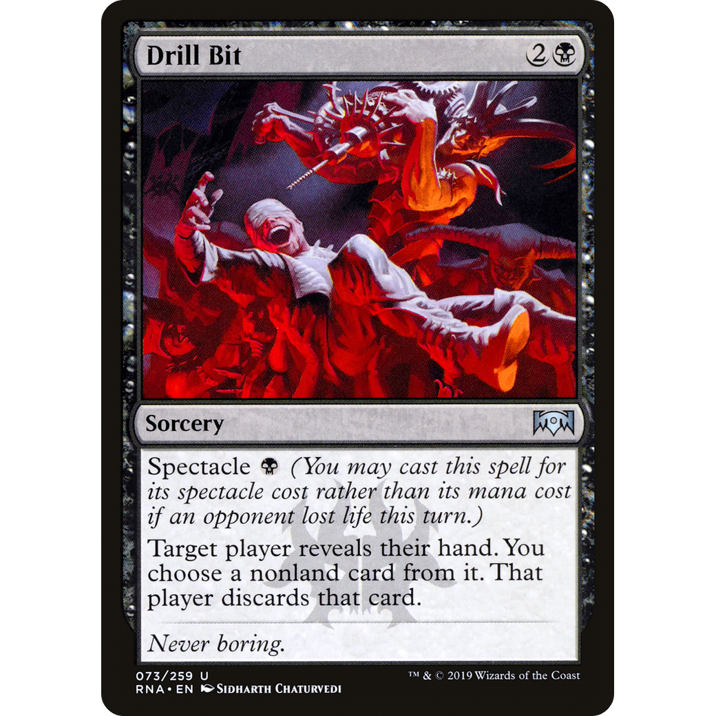 Drill Bit (RNA-073) - Ravnica Allegiance Foil