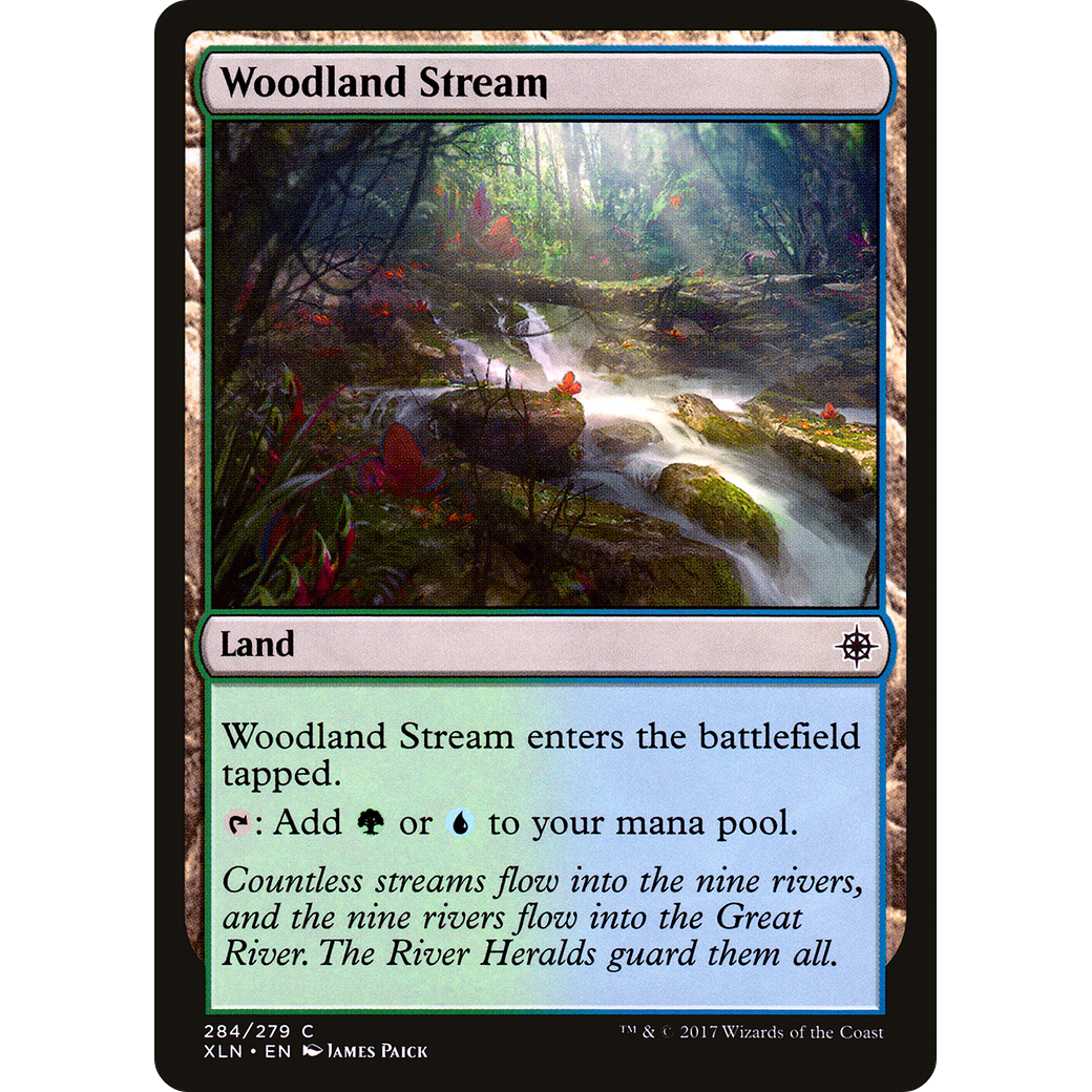 Woodland Stream (XLN-284) - Ixalan Foil