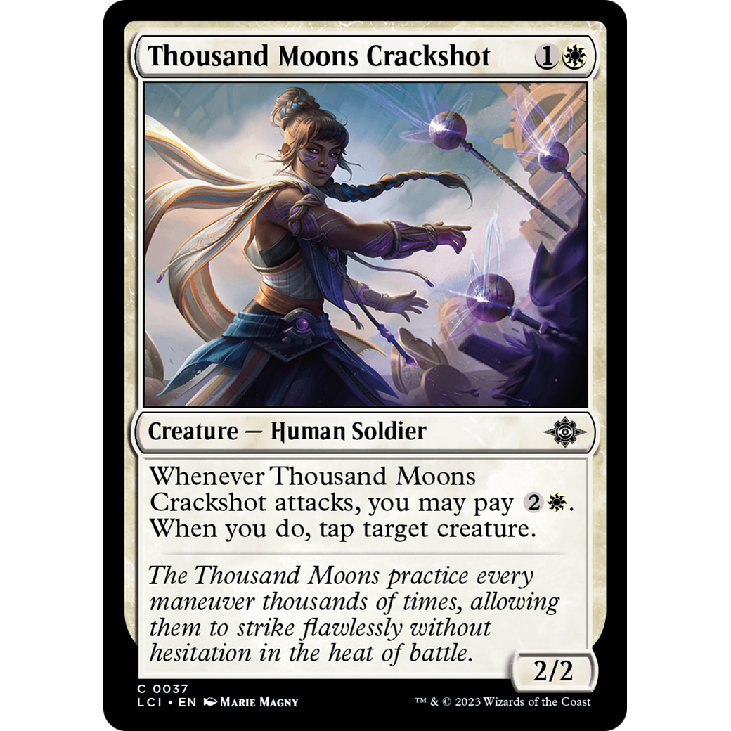 Thousand Moons Crackshot (LCI-037) - The Lost Caverns of Ixalan