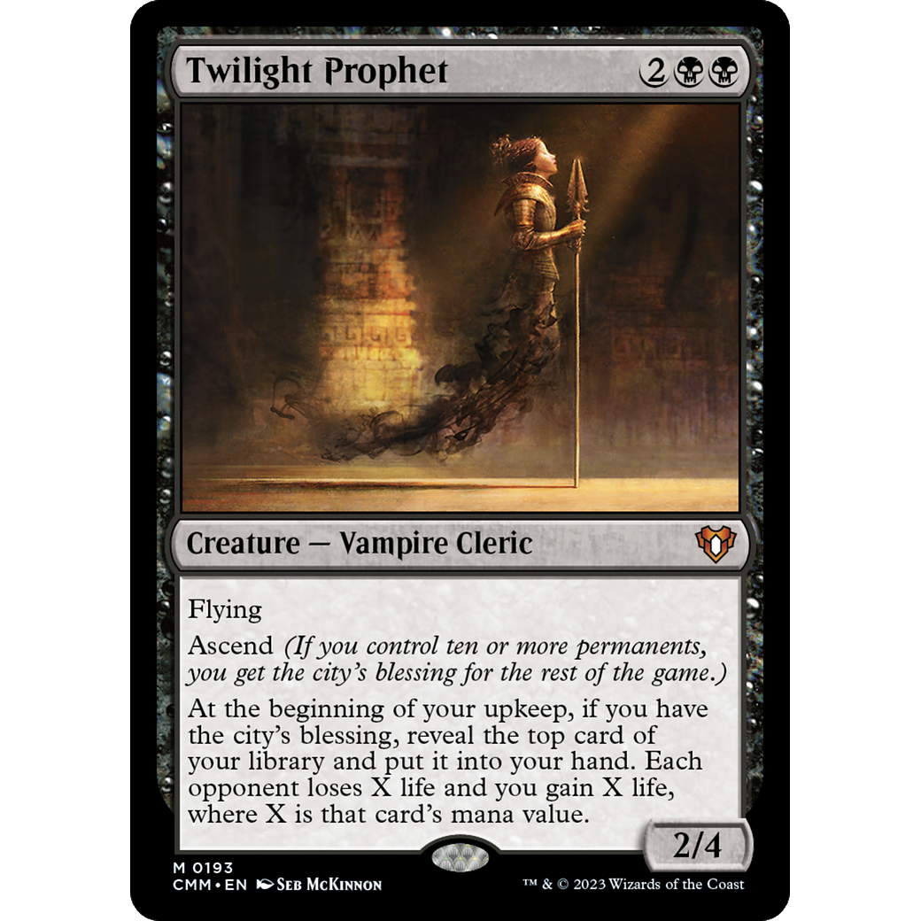 Twilight Prophet (CMM-193) - Commander Masters