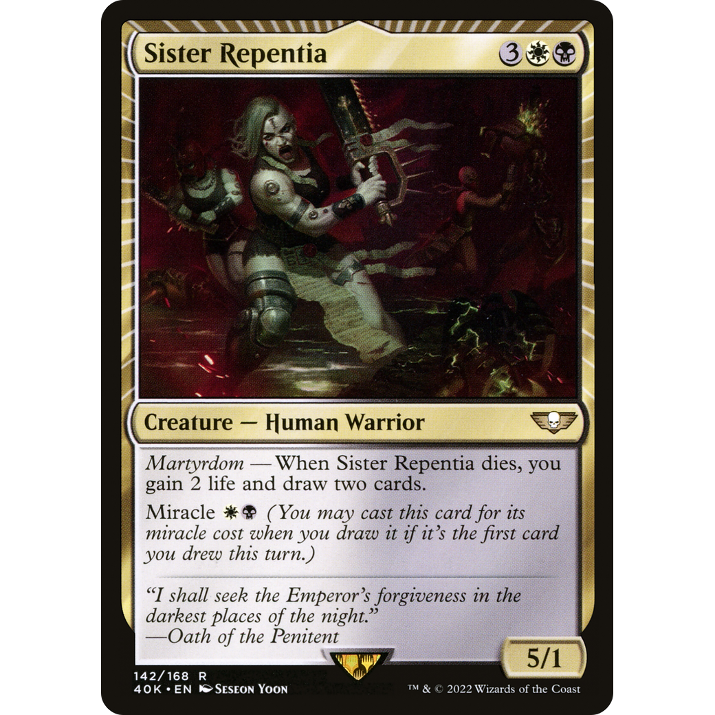Sister Repentia (40K-142) - Warhammer 40,000 Commander