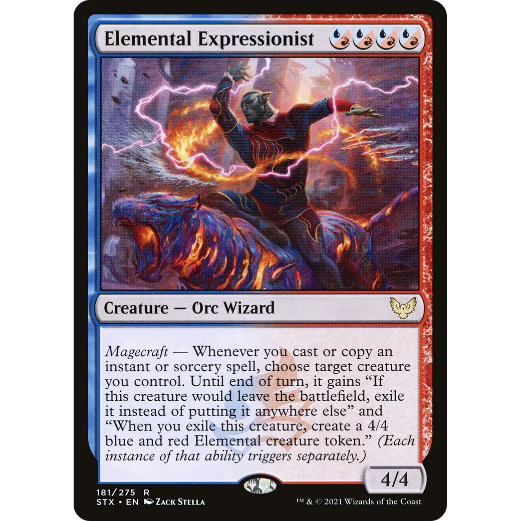 Elemental Expressionist (STX-181) - Strixhaven: School of Mages