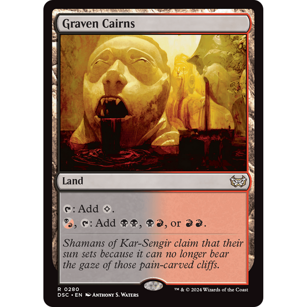 Graven Cairns (DSC-280) - Duskmourn: House of Horror Commander