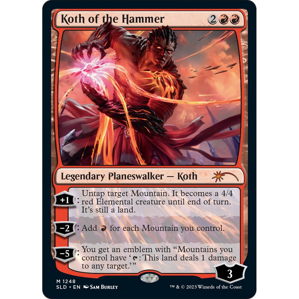 Koth of the Hammer (SLD-1248) - Secret Lair Drop Foil