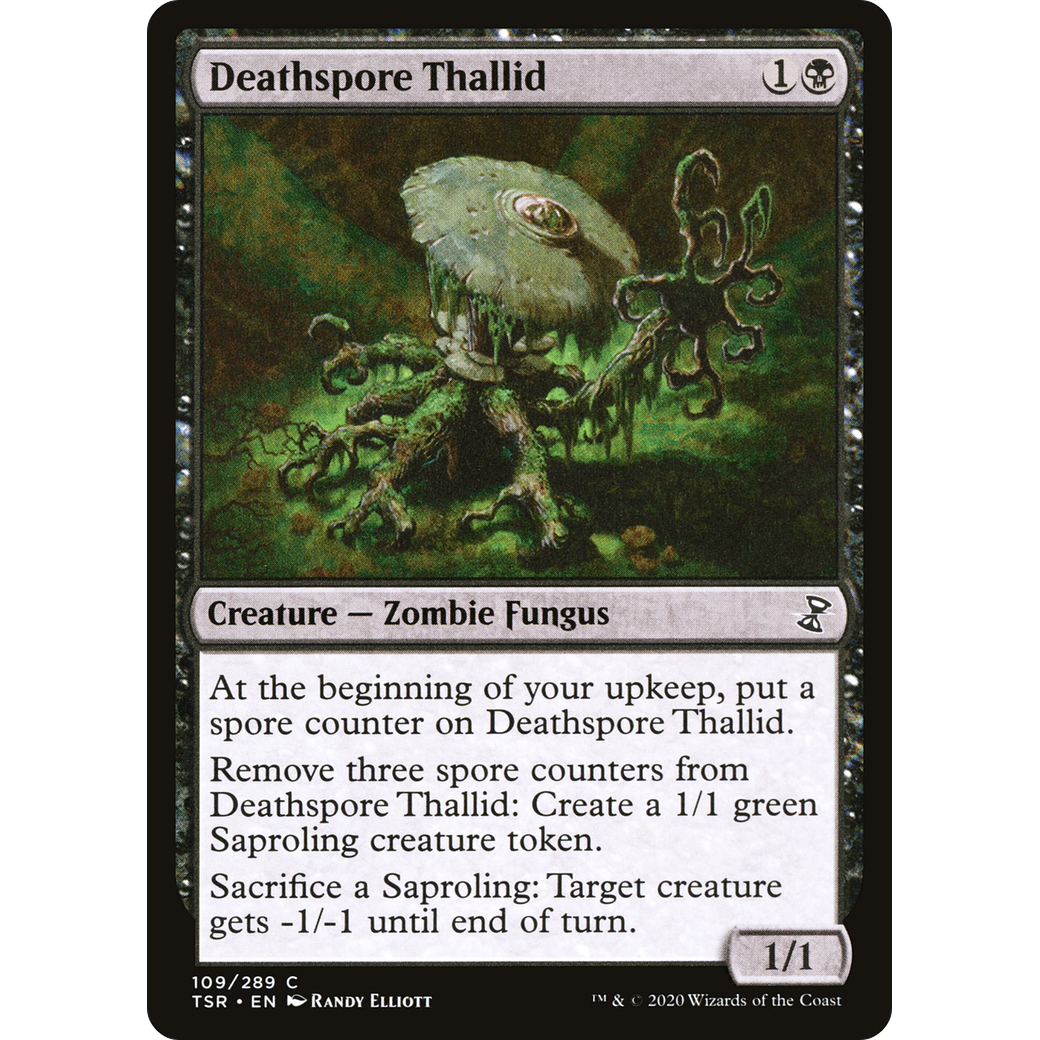 Deathspore Thallid (TSR-109) - Time Spiral Remastered Foil