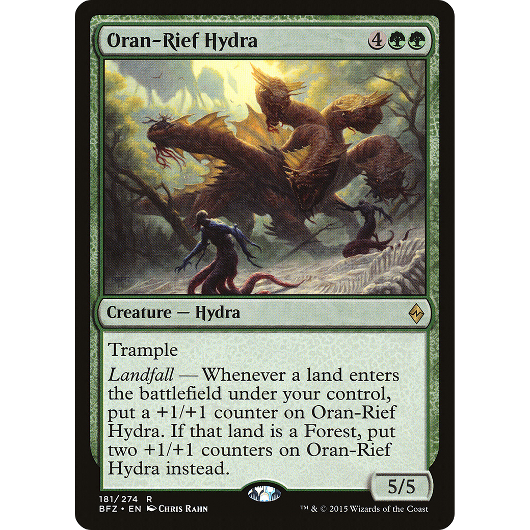 Oran-Rief Hydra (BFZ-181) - Battle for Zendikar