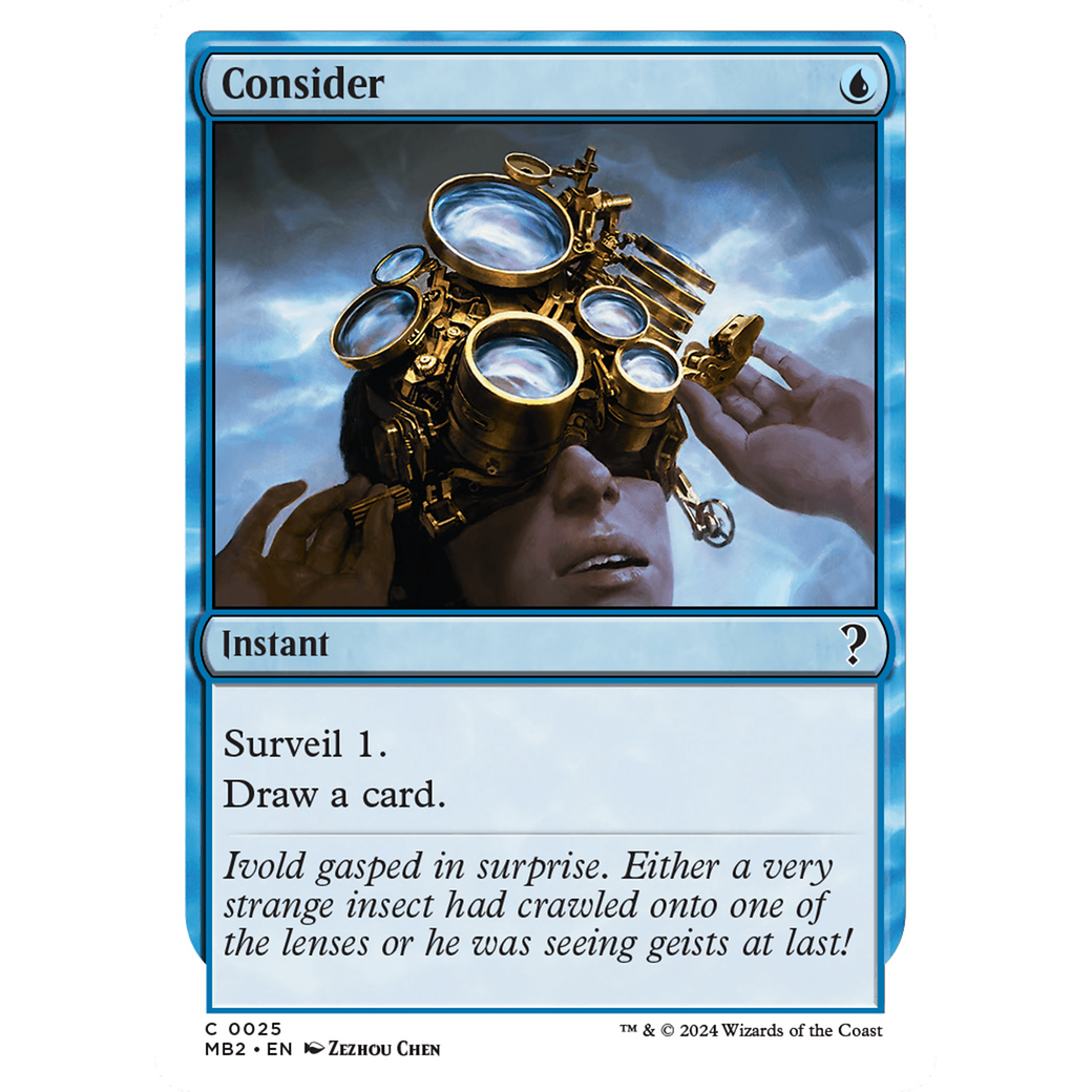 Consider (White Border) (MB2-025) - Mystery Booster 2