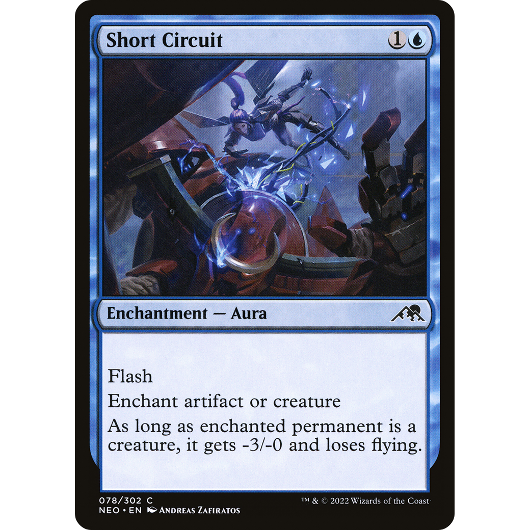 Short Circuit (NEO-078) - Kamigawa: Neon Dynasty