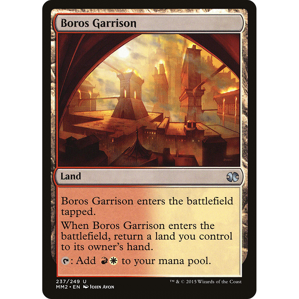 Boros Garrison (MM2-237) - Modern Masters 2015